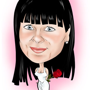 karikatūras no fotogrāfijas