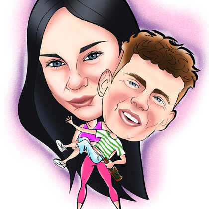 karikatūra no fotogrāfijas