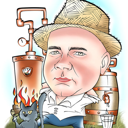 karikatūra no fotogrāfijas