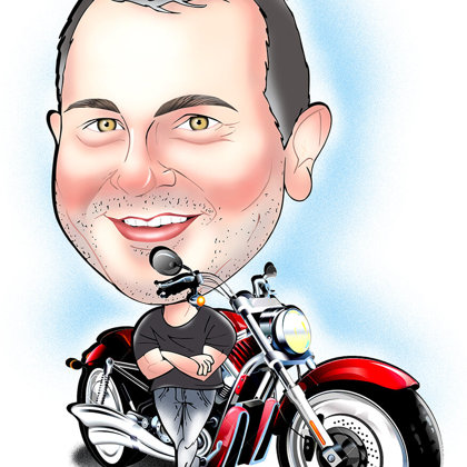 karikatūras no fotogrāfijas