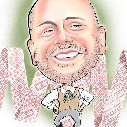 karikatūras no fotogrāfijas