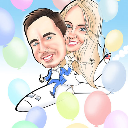 karikatūras no fotogrāfijas