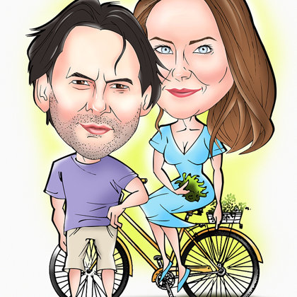 karikatūras no fotogrāfijas