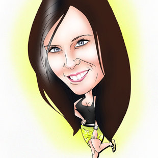 karikatūras no fotogrāfijas