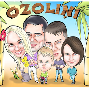 karikatūras no fotogrāfijas