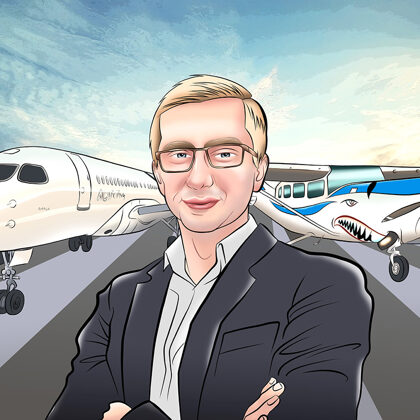 karikatūra no fotogrāfijas