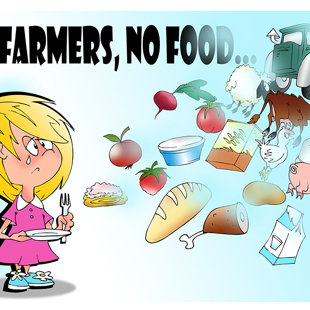 karikatūra reklāmai