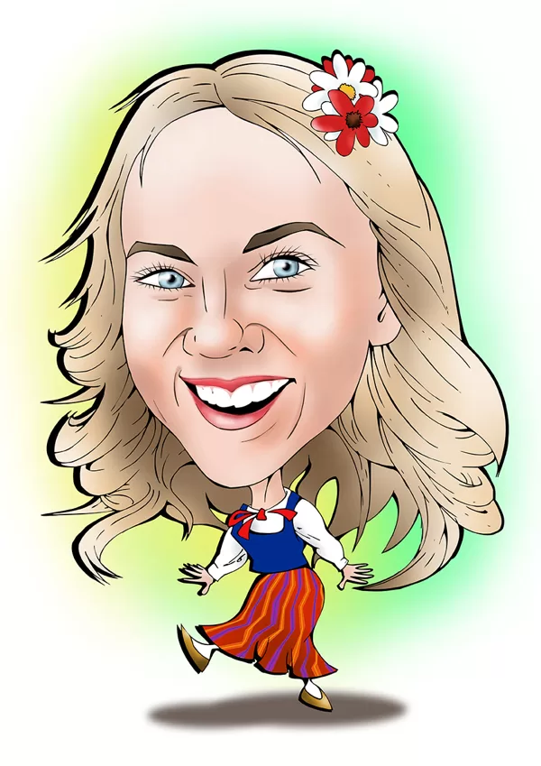 karikatūras no fotogrāfijas dāvana