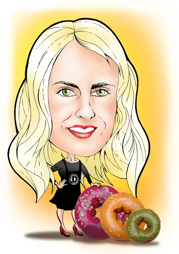 karikatūras no fotogrāfijas