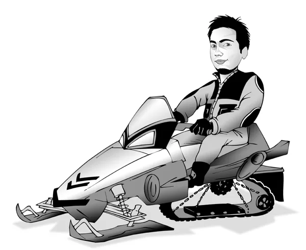 karikatūras no fotogrāfijas