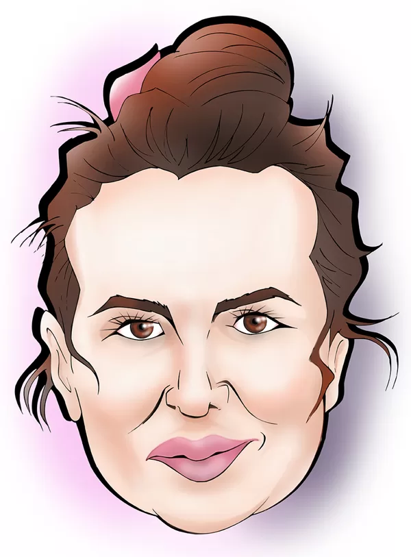 karikatūras no fotogrāfijas