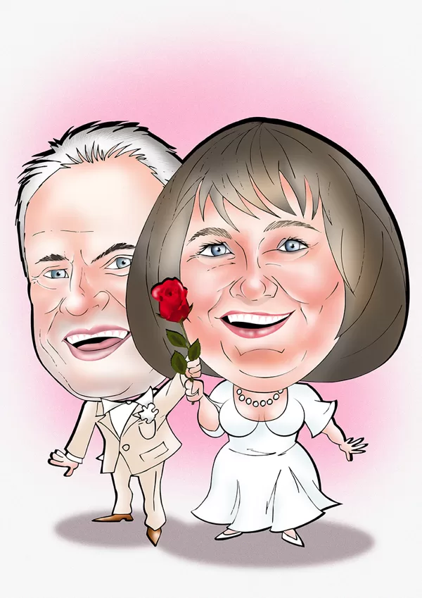 karikatūras no fotogrāfijas