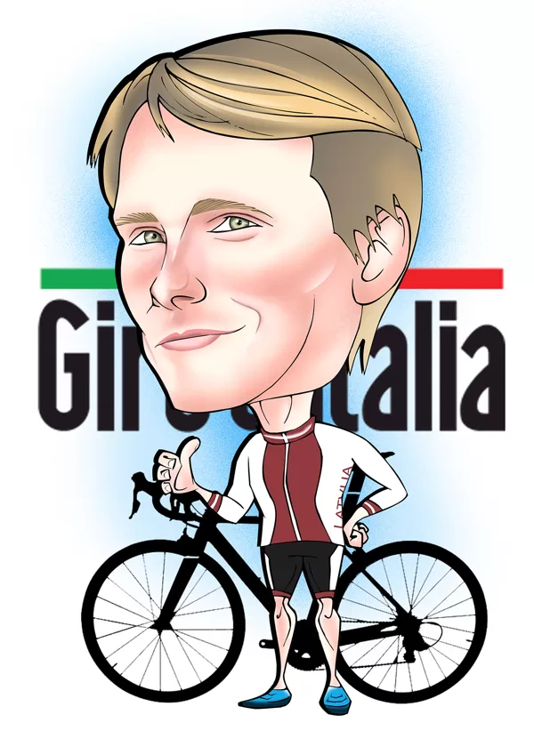 karikatūra no fotogrāfijas