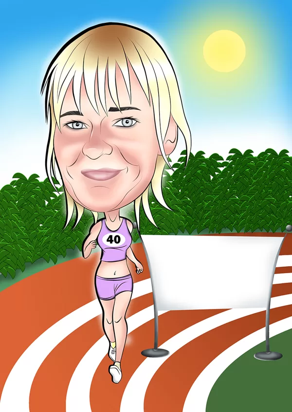 karikatūra no fotogrāfijas