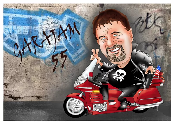 karikatūras no fotogrāfijas