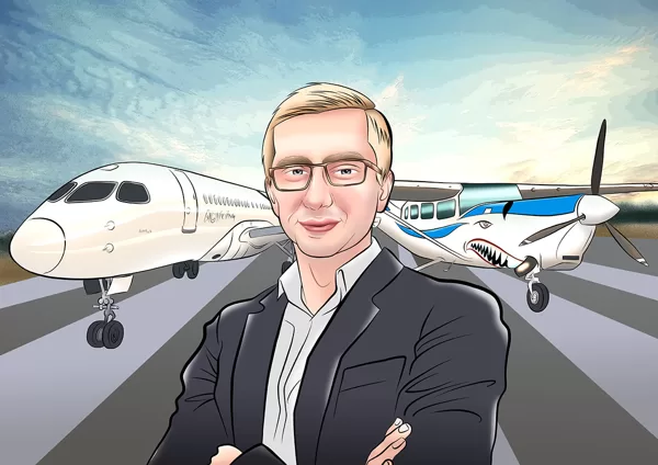 karikatūra no fotogrāfijas
