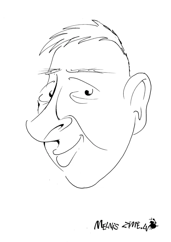 karikatūras pasākumā