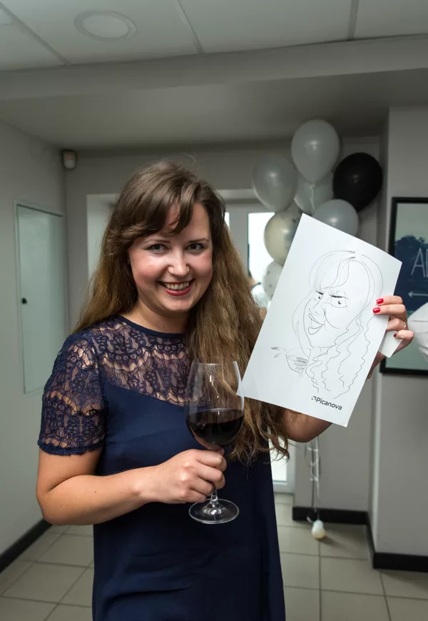 karikatūras pasākumā